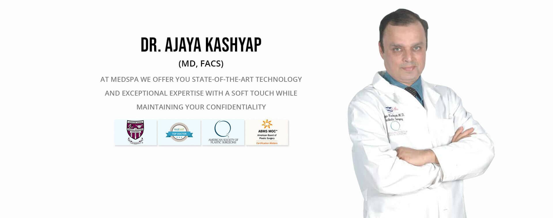 Dr Ajaya Kashyap liposuction surgeon in Delhi